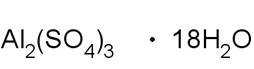 十八水合硫酸铝-CAS:7784-31-8
