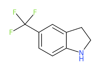 5-三氟甲基吲哚啉-CAS:162100-55-2