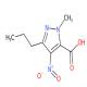 1-甲基-4-硝基-3-丙基-1H-吡唑-5-羧酸-CAS:139756-00-6
