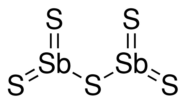 五硫化二锑-CAS:1315-04-4