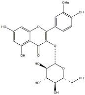 异鼠李素-3-O-葡萄糖苷-CAS:5041-82-7