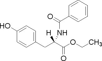 N-苯甲酰-L-酪氨酸乙酯-CAS:3483-82-7