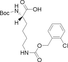 N-叔丁氧羰基-N'-(2-氯苄氧羰基)-L-赖氨酸-CAS:54613-99-9