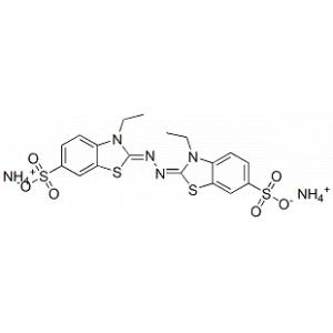 2,2'-联氮双(3-乙基苯并噻唑啉-6-磺酸)二铵盐-CAS:30931-67-0