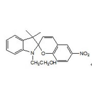 1-羟乙基-3,3-二甲基-6’-硝基吲哚啉螺吡喃-CAS:16111-07-2