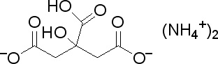柠檬酸氢二铵-CAS:3012-65-5