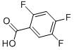 2,4,5-三氟苯甲酸-CAS:446-17-3