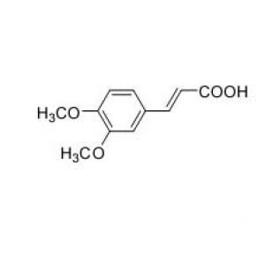 3,4-二甲氧基肉桂酸-CAS:2316-26-9