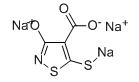 4-羧基-5-巯基-3-羟基-异噻唑三钠-CAS:76857-14-2