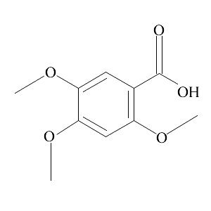 2,4,5-三甲氧基苯甲酸-CAS:490-64-2