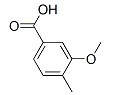 3-甲氧基-4-甲基苯甲酸-CAS:7151-68-0