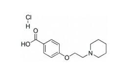 4-(2-哌啶基乙氧基)苯甲酸盐酸盐-CAS:84449-80-9
