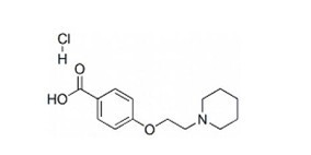 4-(2-哌啶基乙氧基)苯甲酸盐酸盐-CAS:84449-80-9