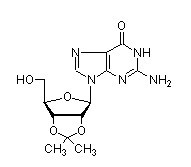 2',3'-O-异亚丙基鸟苷-CAS:362-76-5
