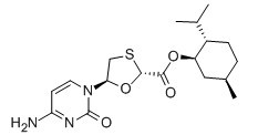 5-(4-氨基-2-氧代-2H-嘧啶-1-基)-[1,3]1,3-氧硫杂环戊-2-甲酸孟酯-CAS:147027-10-9
