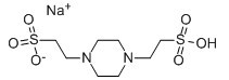 哌嗪-1,4-二乙磺酸单钠盐-CAS:10010-67-0