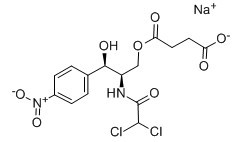 琥珀酸钠氯霉素-CAS:982-57-0