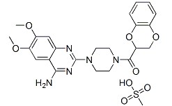 甲磺酸多沙唑嗪-CAS:77883-43-3