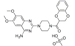 甲磺酸多沙唑嗪-CAS:77883-43-3