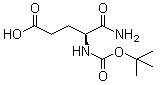 4-叔丁氧羰基氨基-4-氨基甲酰基丁酸-CAS:18800-74-3