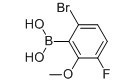 6-溴-3-氟-2-甲氧基苯硼酸-CAS:957035-08-4