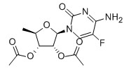 2',3'-二氧-乙酰基-5'-脱氧-5-氟胞苷-CAS:161599-46-8