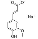 阿魏酸钠-CAS:24276-84-4