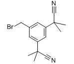 5-溴甲基-a,a,a',a'-四甲基-1,3-二乙氰基苯-CAS:120511-84-4