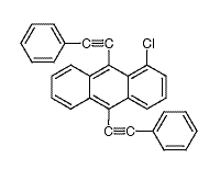1-氯-9,10-双(苯乙炔基)蒽-CAS:41105-35-5