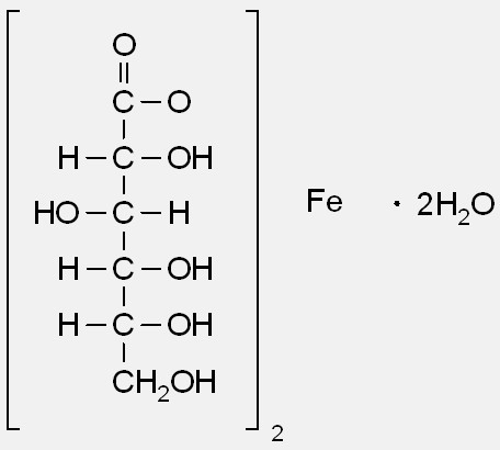 葡萄糖酸亚铁盐-CAS:22830-45-1
