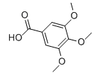 3,4,5-三甲氧基苯甲酸-CAS:118-41-2