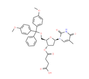 5'-O-(4,4'-二甲氧基三苯基甲基)-胸苷-3'-O-丁二酸-CAS:74405-40-6