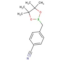 4-[(4,4,5,5-四甲基-1,3,2-二氧杂环戊硼烷-2-基)甲基]苯甲腈-CAS:475250-43-2