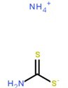 二硫代氨基甲酸铵-CAS:513-74-6