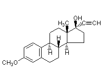 炔雌醇甲醚-CAS:72-33-3