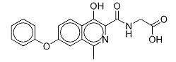 N-[(4-羟基-1-甲基-7-苯氧基-3-异喹啉基)羰基]甘氨酸-CAS:808118-40-3