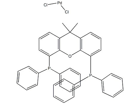 [9,9-二甲基-4,5-双(二苯基膦)呫吨]二氯化钯(II)-CAS:205319-10-4