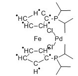 1,1'-双(二异丙基膦基)二茂铁二氯化钯-CAS:215788-65-1