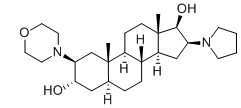 (2b,3a,5a,16b,17b)-2-(4-吗啉基)-16-(1-吡咯烷基)雄烷-3,17-二醇-CAS:119302-20-4