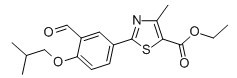 2-(3-醛基-4-异丁氧基苯基)-4-甲基噻唑-5-甲酸乙酯-CAS:161798-03-4