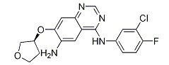 N4-(3-氯-4-氟苯基)-7-[[(3S)-四氢-3-呋喃基]氧基]-4,6-喹唑啉二胺-CAS:314771-76-1