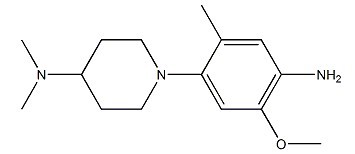 1-[4-氨基-3-(甲基氧基)苯基]-N,N-二甲基-4-哌啶胺-CAS:1089279-91-3