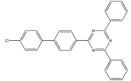 2-(4'-氯[1,1'-联苯]-4-基)-4,6-二苯基-1,3,5-三嗪-CAS:1443049-86-2