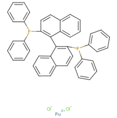 R-[2,2'-双(二苯基膦)-1,1'-联萘]二氯化钌-CAS:132071-87-5