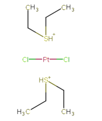 顺-二氯二(二乙基硫醚)铂-CAS:15337-84-5