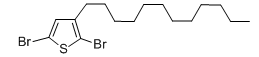 2,5-二溴-3-十二烷基噻吩-CAS:148256-63-7