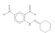 环己酮2,4-二硝基苯基腙-CAS:1589-62-4
