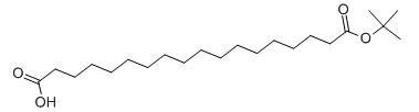 18-(叔丁氧基)-18氧代十八烷酸-CAS:843666-40-0