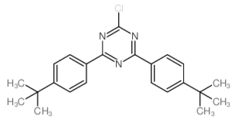 2,4-双(4-叔丁基)苯基-6-氯-1,3,5-三嗪-CAS:253158-13-3