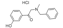 1-(3-羟基苯基)-2-[甲基(苯甲基)氨基]-乙酮盐酸盐-CAS:71786-67-9